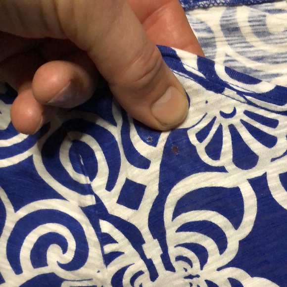 Vineyard Vines Swimsuit Cover-Up Cotton Jersey Dress, size XL - Picture 8 of 11